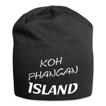Koh Phangan Island Thailand Farang Gift Shirt - Jersey Beanie - black - Front