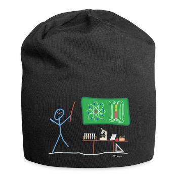 Science Stickman Chemistry Physics - Jersey Beanie - black - Front
