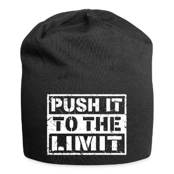 Push it to the Limit (Used) - Jersey Beanie - black - Front