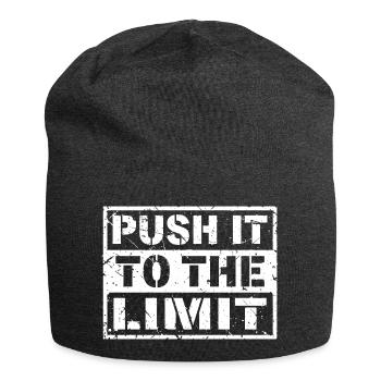 Push it to the Limit (Used) - Jersey-Beanie - Anthrazit - Vorne