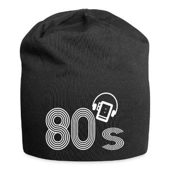 Les années 80 - Bonnet en jersey - noir - Devant
