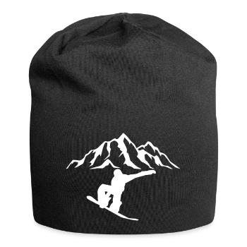 Snowboard Snowboarder - Bonnet en jersey - noir - Devant
