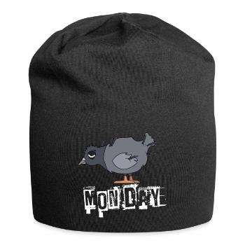 Lundi - Bonnet en jersey - noir - Devant