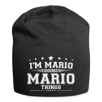 Mario - Bonnet en jersey - noir - Devant