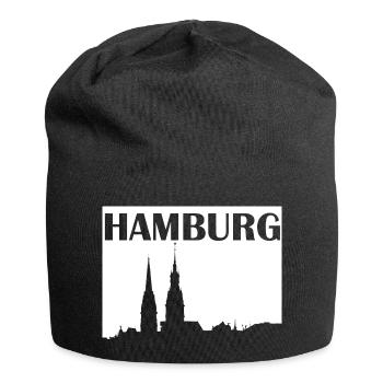 Hamburg - Jersey Beanie - black - Front