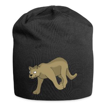 Wildtiere - Jersey-Beanie - Schwarz - Vorne