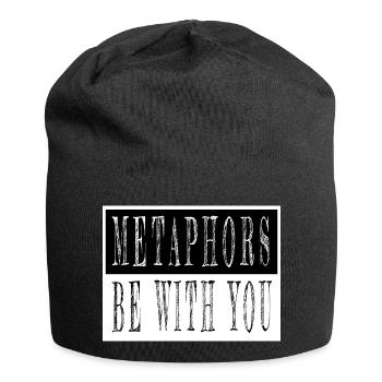 tasses à café école plaisir lecture cadeau d’anniversaire - Bonnet en jersey - noir - Devant
