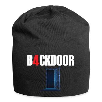 Porte dérobée - Bonnet en jersey - noir - Devant