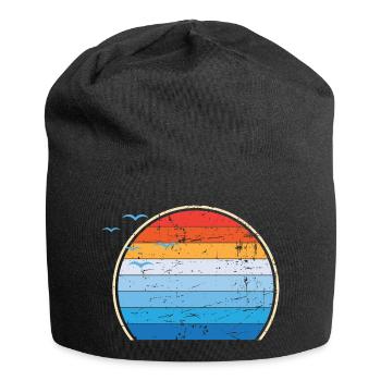 Sunset III - Jersey-Beanie - Schwarz - Vorne