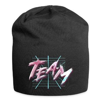 Team - Jersey-Beanie - Schwarz - Vorne