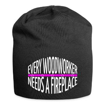 apprentice construction carpenter hobbyists - Jersey-Beanie - Schwarz - Vorne
