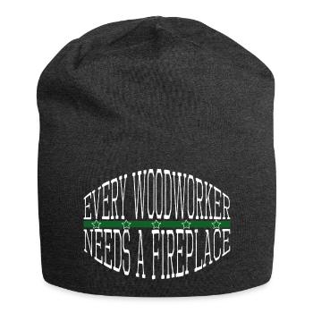 fun men a carpenters prayer tshirts safety helmet - Jersey-Beanie - Anthrazit - Vorne