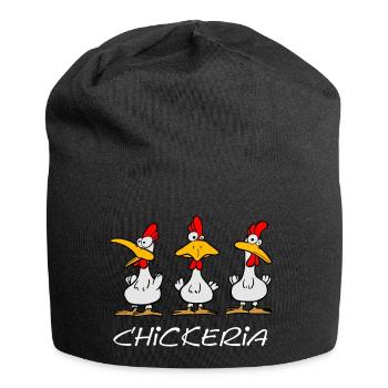 Chickeria - Bonnet en jersey - noir - Devant