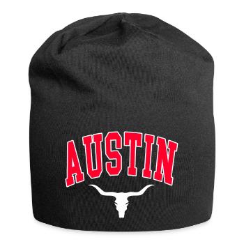 Austin Longhorn - Jersey-Beanie - Schwarz - Vorne