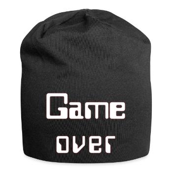 Game over - Jersey-Beanie - Schwarz - Vorne