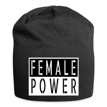 all people blackhistory cool black obama - Jersey Beanie - black - Front