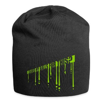 I shaved my balls - Jersey-Beanie - Schwarz - Vorne