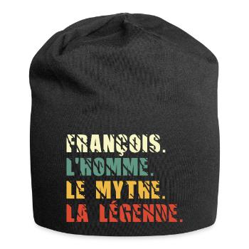 François l homme le mythe la légende - Bonnet en jersey - noir - Devant