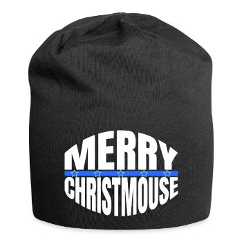 canvasbackpack fairy tail song lyrics animal gift - Jersey Beanie - black - Front
