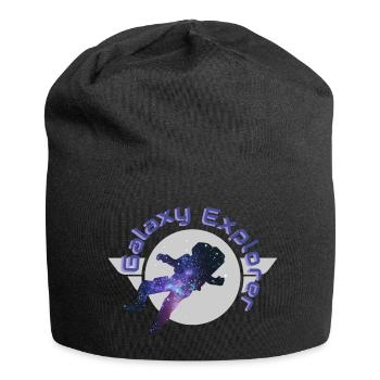 Galaxy Explorer Galaxy Space Astronaut Cadeau - Bonnet en jersey - noir - Devant