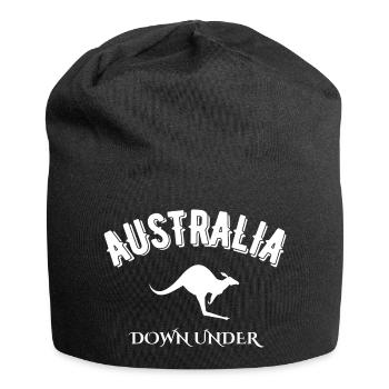 australia down under - Bonnet en jersey - noir - Devant