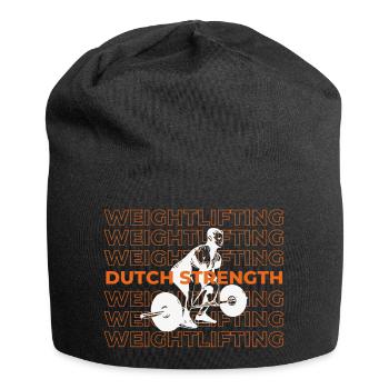 Dutch Strength Weightlifting - Jersey Beanie - black - Front