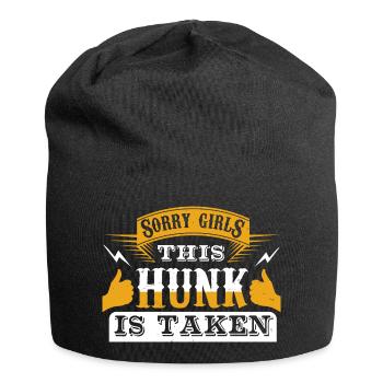SORRY MÄDCHEN, DIESER HUND IST GENOMMEN - Jersey-Beanie - Schwarz - Vorne