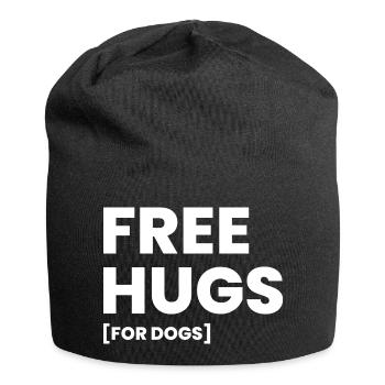 Hund Dog - Jersey-Beanie - Schwarz - Vorne