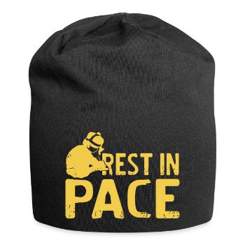 Rest In Pace Retro Funny Surgeon Doctor Designs - Jersey Beanie - black - Front