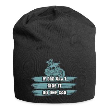 Si papa ne peut pas le monter, personne ne peut le faire - Bonnet en jersey - noir - Devant