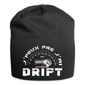J'Peux Pas J'ai Drift - Bonnet en jersey - noir - Devant
