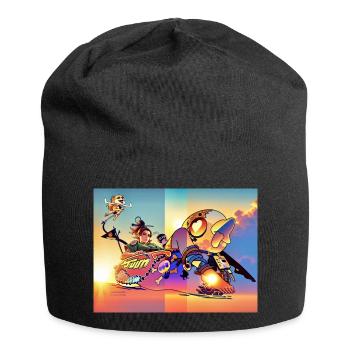 Chillen - Jersey-Beanie - Schwarz - Vorne