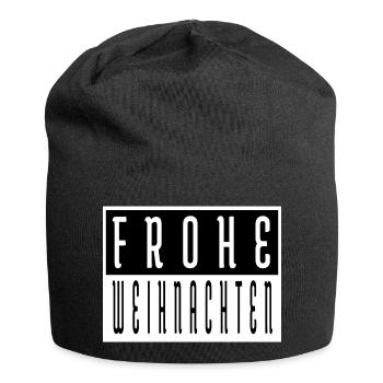 humor nadelbaum dobby free elf weihnachtszeit - Jersey-Beanie - Schwarz - Vorne