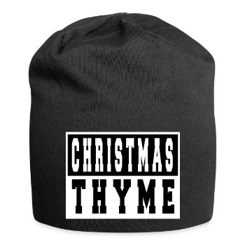 Christmas Vacation Sayings Beach Christmas Present - Jersey Beanie - black - Front