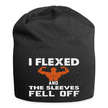 Muscular Armor by Flexing Humor - Jersey Beanie - black - Front