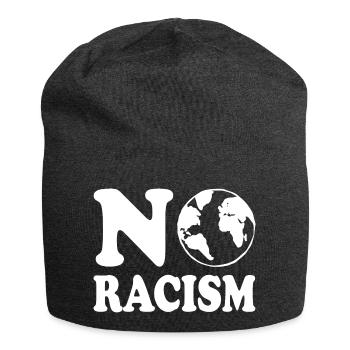 No racism - Jersey-Beanie - Anthrazit - Vorne