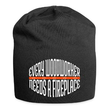 birthday carpenter quotes tshirts - Jersey-Beanie - Schwarz - Vorne