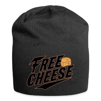 Free Cheese - Jersey Beanie - black - Front