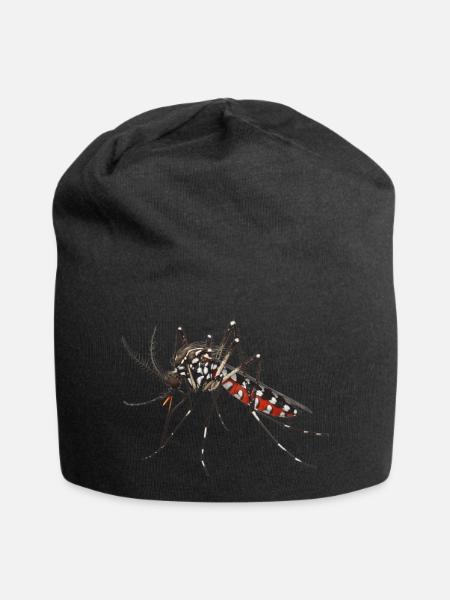 Tiger mosquito - Jersey Beanie - black