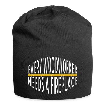 funny sayings plumber funny carpenter quotes best - Jersey-Beanie - Schwarz - Vorne