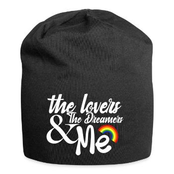 Rainbow Connection - Jersey Beanie - black - Front