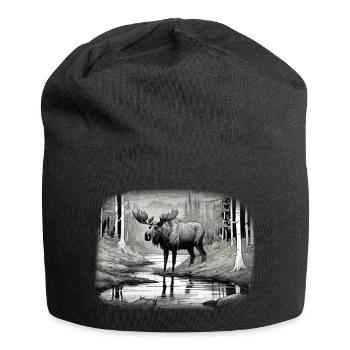 Elk - Jersey Beanie - black - Front