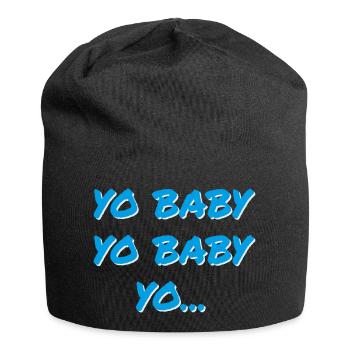 YO BABY YO BABY YO - Jersey Beanie - black - Front