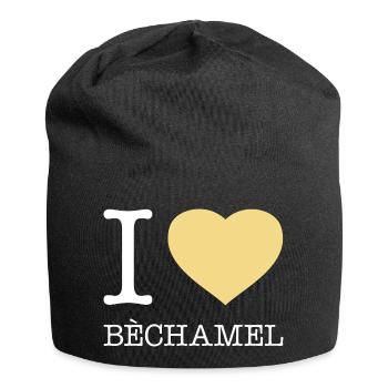 J’ADORE LA BÉCHAMEL - Bonnet en jersey - noir - Devant