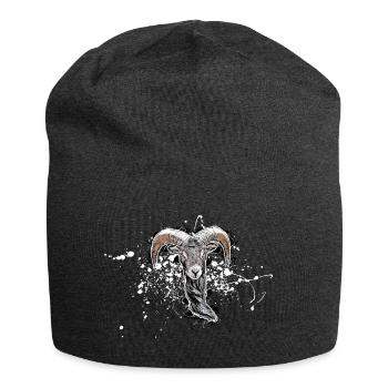 Billy goat - Jersey Beanie - charcoal grey - Front