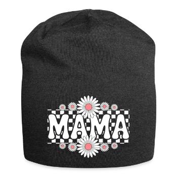 mama - Bonnet en jersey - charbon - Devant