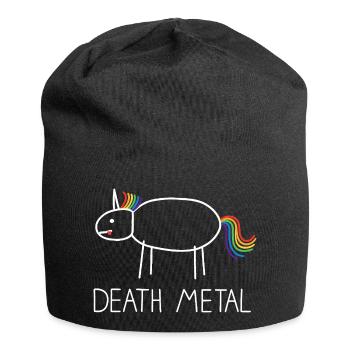 Licorne du Death Metal - Bonnet en jersey - noir - Devant