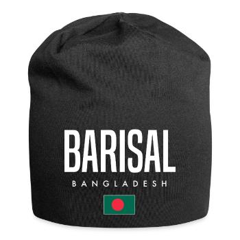 Barisal, Bangladesh - Jersey Beanie - black - Front