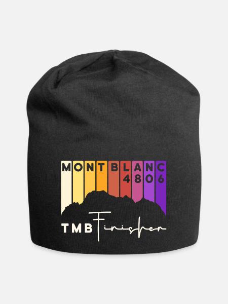 TMB Tour de Mont Blanc Montblanc Finisher - Jersey Beanie - black