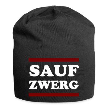 Saufzwerg Party Outfit Malle Kirmes JGA - Jersey Beanie - black - Front